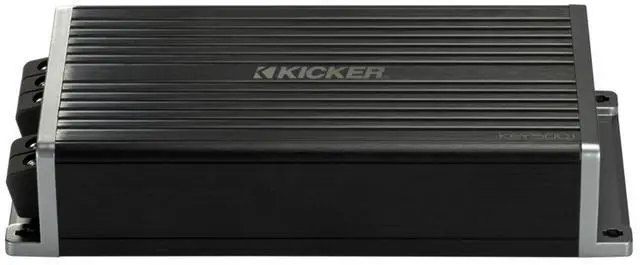 Alt view image 3 of 4 - Kicker 52CVTDF102 CVTDF 10" Sub Down Firing enclosure w/ 500 Watt Key Amp Bundle