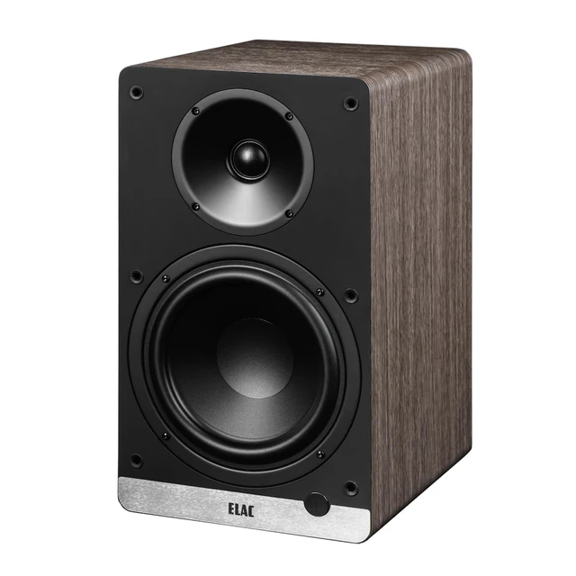 Alt view image 2 of 3 - ELAC DCB61 Walnut Powered Speakers + DS123 12in Debut 3.0 Subwoofer