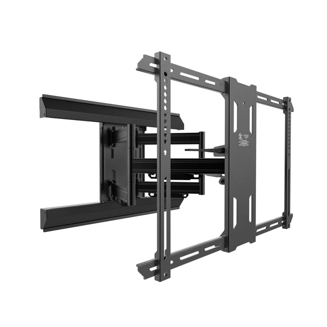 Alt view image 2 of 4 - Kanto PMX660 Pro Full Motion Mount + Tributaries 3m HDMI + Screen Cleaner Kit