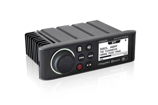 Alt view image 2 of 4 - Fusion MS-RA70NSX Marine Entertainment System With Wireless Remote - White