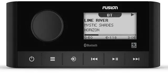 Alt view image 2 of 4 - Fusion MS-RA60 Marine Stereo With 2 Fusion ARX70B Wireless Remote Black