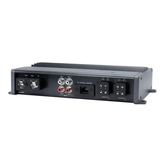 Alt view image 3 of 4 - Alpine M-A60F 4-Ch Marine Amplifier w/ 600W of Flexible Power, IPX6 Chassis