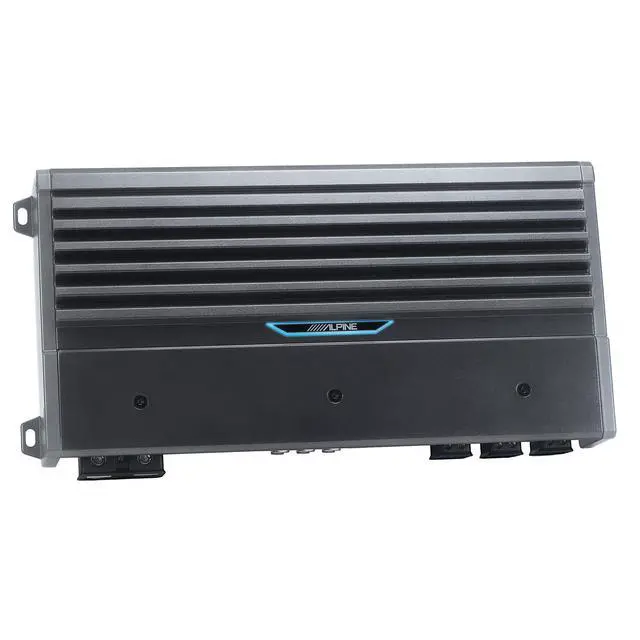 Alt view image 2 of 4 - Alpine M-A110V 5-Ch Marine Amplifier w/ 1100W Peak, IPX6 Waterproof Chassis