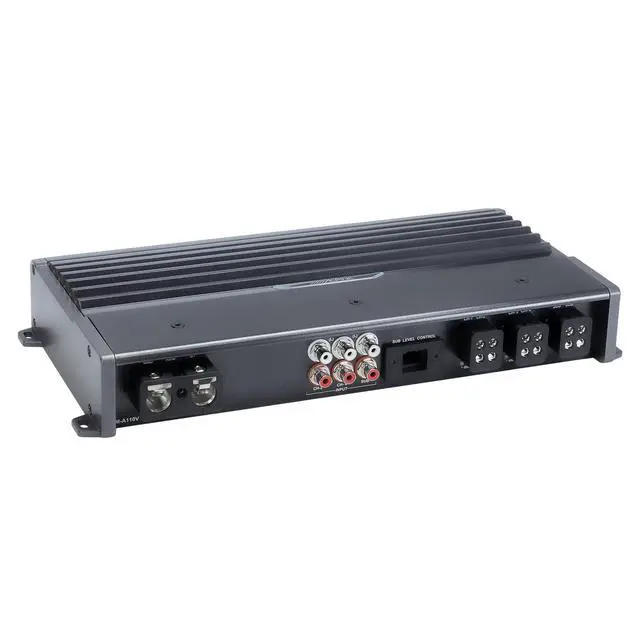 Alt view image 4 of 4 - Alpine M-A110V 5-Ch Marine Amplifier w/ 1100W Peak, IPX6 Waterproof Chassis