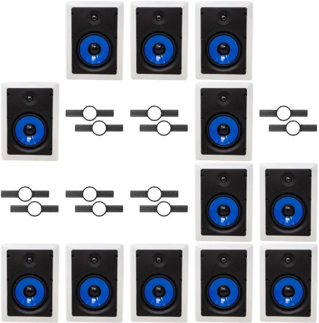 Main image of 12-Legrand HT5651 5000 Series 6.5" In-Wall Speaker (Sold Individually) + INSTALL KIT (PRE CONSTRUCTION BRACKET)
