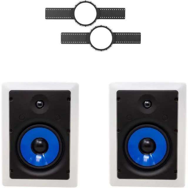 Main image of 2-Legrand HT5651 5000 Series 6.5" In-Wall Speaker (Sold Individually) + INSTALL KIT (PRE CONSTRUCTION BRACKET)