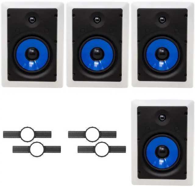 Main image of 4-Legrand HT5651 5000 Series 6.5" In-Wall Speaker (Sold Individually) + INSTALL KIT (PRE CONSTRUCTION BRACKET)