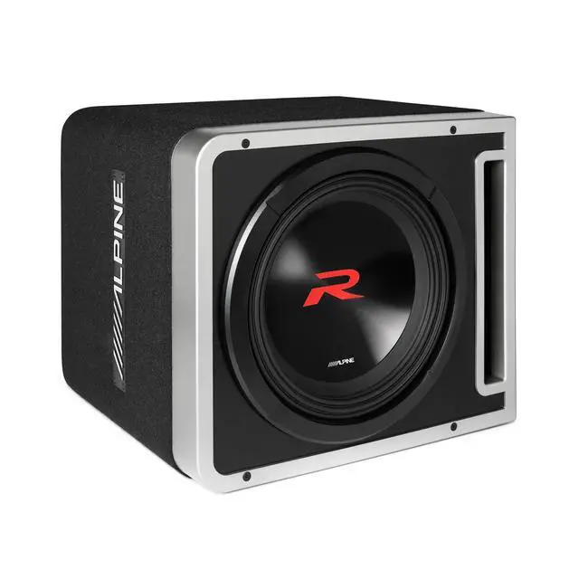 Alt view image 4 of 5 - Alpine R2-SB10V Halo Series 10 Preloaded Ported Subwoofer Enclosure with ProLink