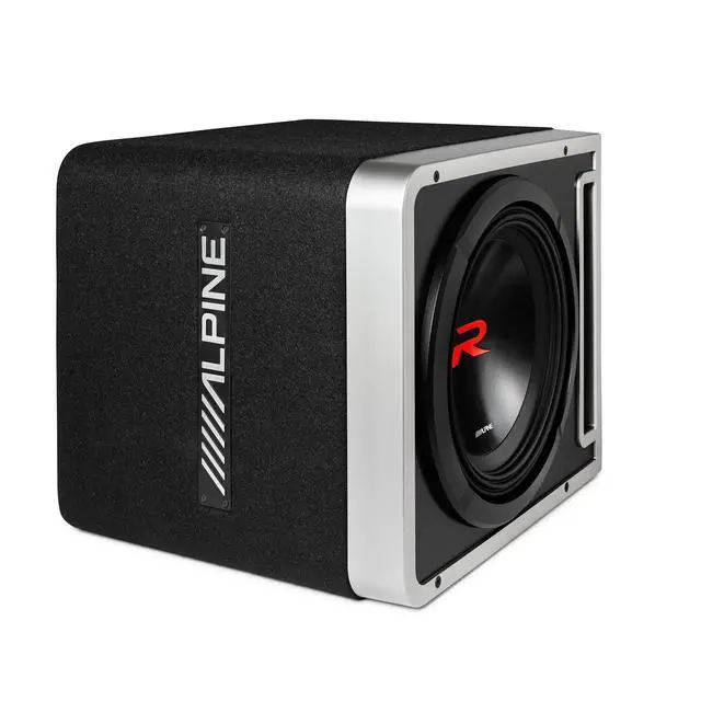 Alt view image 5 of 5 - Alpine R2-SB10V Halo Series 10 Preloaded Ported Subwoofer Enclosure with ProLink