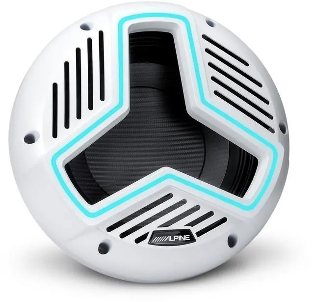 Main image of Alpine MRN-W10S4-IB-LW Marine 10" Subwoofer Infinite Baffle (White)
