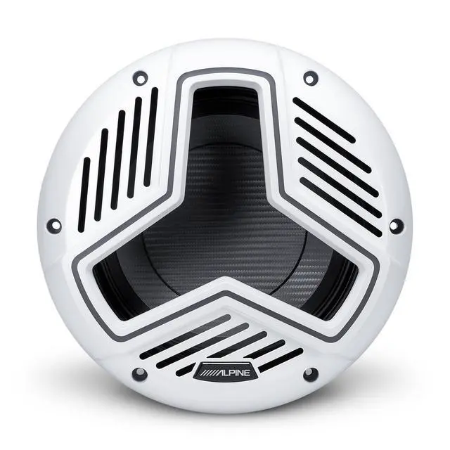 Alt view image 2 of 4 - Alpine MRN-W10S4-IB-LW Marine 10" Subwoofer Infinite Baffle (White)