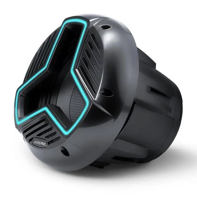 Alt view image 3 of 4 - Alpine MRN-W10S4-IB-LB Marine 10" Subwoofer Infinite Baffle (Black)