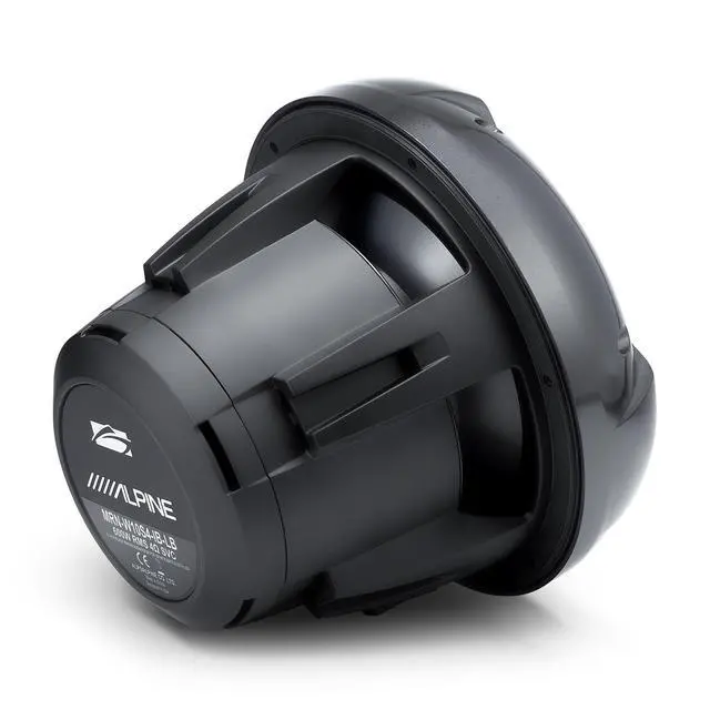 Alt view image 4 of 4 - Alpine MRN-W10S4-IB-LB Marine 10" Subwoofer Infinite Baffle (Black)