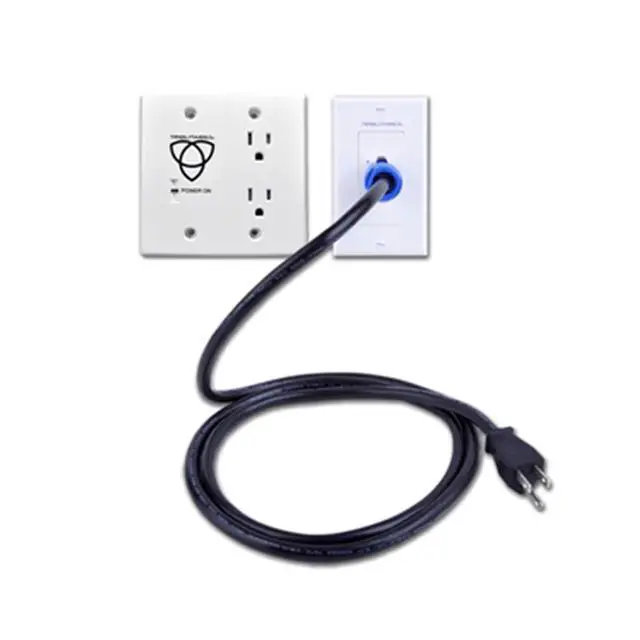 Main image of Tributaries PWRI-XF-060 In-Wall Power 6ft Extension with Filter