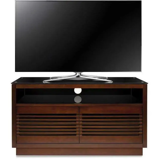 Alt view image 4 of 4 - Bell'O WMFC505 - AV Cabinet for TVs up to 50" - Chocolate Wood Finish