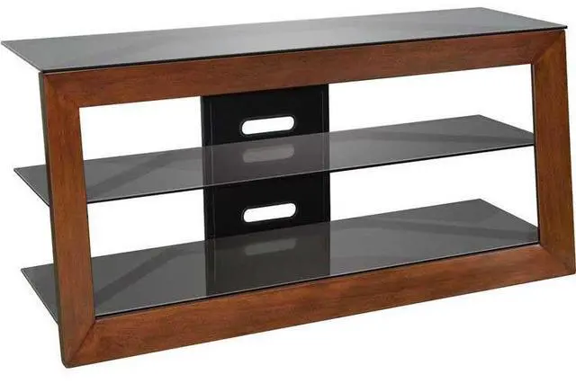 Main image of Bell'O AVSC2151 - 3-Shelf TV Stand for TVs up to 55" - Caramel Wood