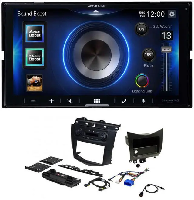 Main image of Alpine ILX-W670 7-Inch Mech-less Receiver w/ PAC RPK4-HD1101 2003-07 Honda Accord Installation Kit Bundle
