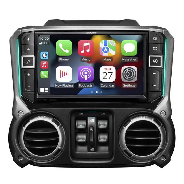 Alt view image 2 of 4 - Alpine Restyle i509-WRA-JK & RUE-4360 Remote Bundle for 11-18 Wrangler