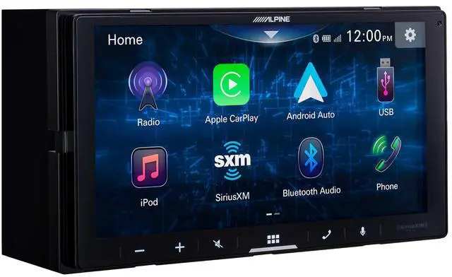 Alt view image 2 of 4 - Alpine ILX-W670 7-Inch Mech-less Receiver w/ PAC RPK4-CH4102 RadioPRO Integrated Installation Kit with Integrated Climate Controls for 2014-2020 Dodge Durango