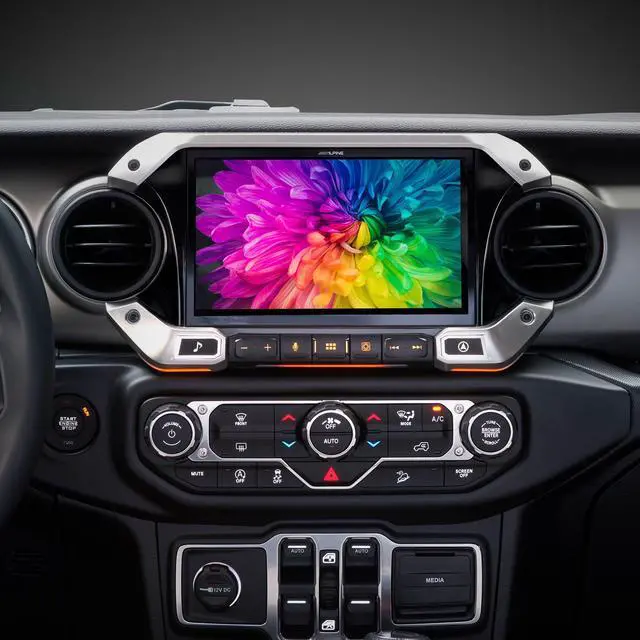 Alt view image 4 of 4 - Alpine Restyle i509-WRA-JL & RUE-4360 Remote Bundle for 18-Up Wrangler