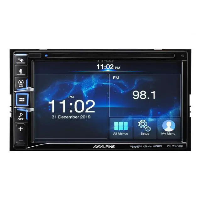 Alt view image 4 of 4 - Alpine INE-W970HD, KCU-315UH USB / HDMI Extension Cable & RUE-4360 Remote Bundle