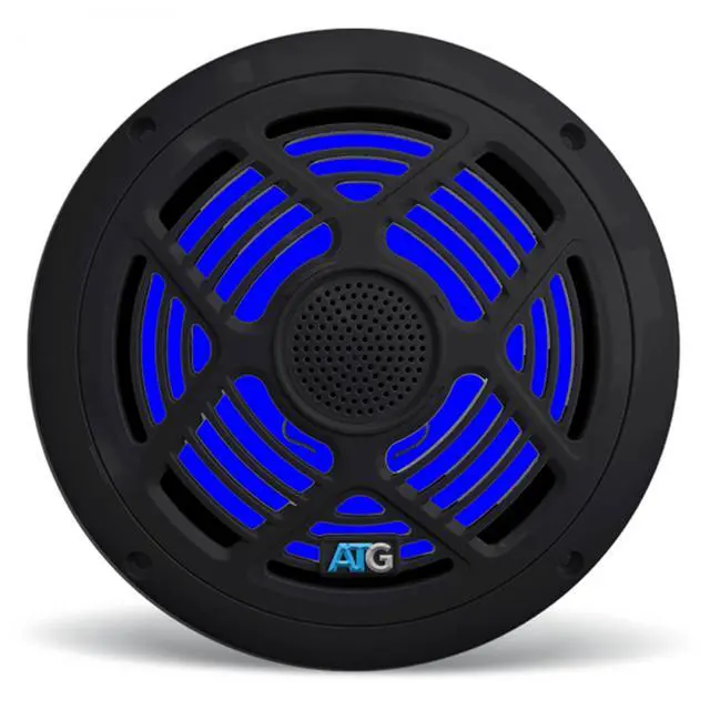 Alt view image 2 of 2 - ATG Audio ATG65MRGB-B 6.5" RGB 2-Way Marine Loudspeaker, Black, Pair