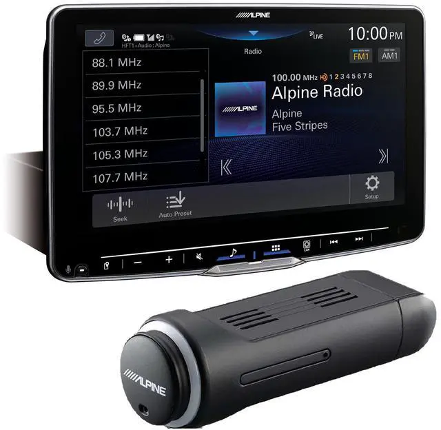Main image of Alpine ILX-F511 Halo11 11" Multimedia Receiver with KTX-NS01 Add-on Navigation Module