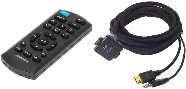 Main image of Alpine KCU-315UH USB / HDMI Extension Cable & RUE-4360 Remote