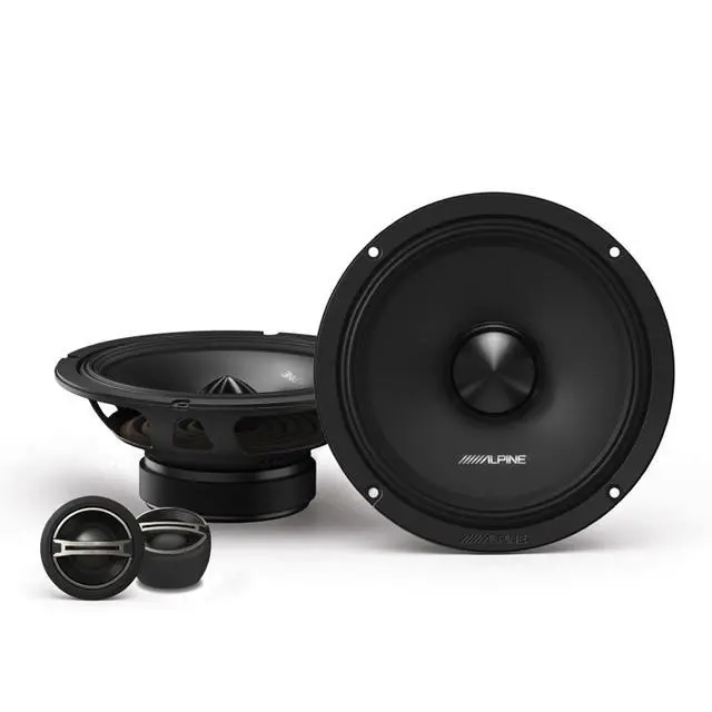 Alt view image 2 of 4 - Alpine DM-65C-G 6.5" DM-Series Component Speakers and Front 6.5" Speaker Pods with Tweeter Adaptors Compatible with Jeep JL (2018-2023) & JT (2020-2023)