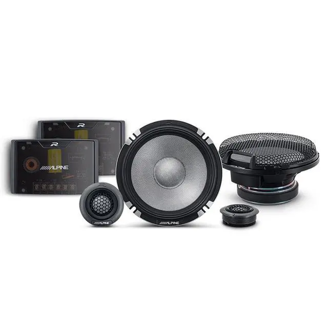 Alt view image 2 of 4 - Alpine R-Series 6.5" 2 Way Component and Coaxial Bundle R2-S652 & R2-S65