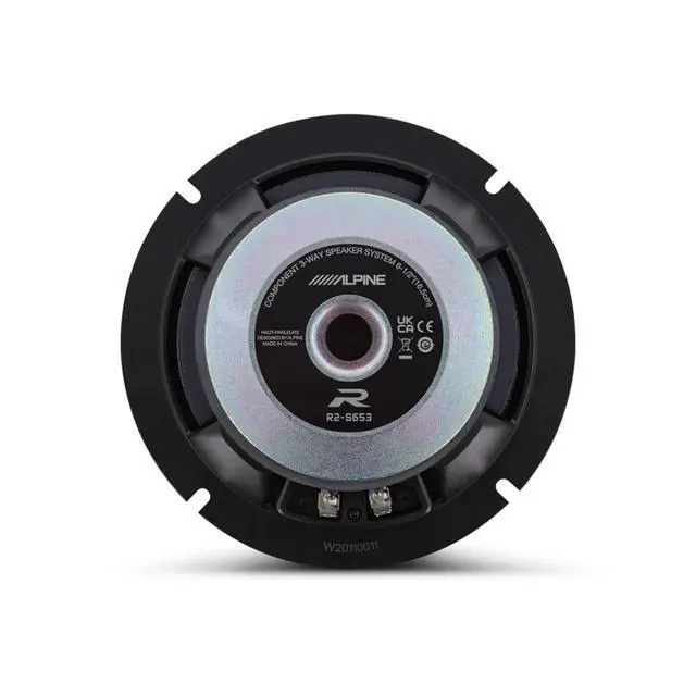 Alt view image 4 of 4 - Alpine R-Series 6.5" 2 Way Component and Coaxial Bundle R2-S652 & R2-S65