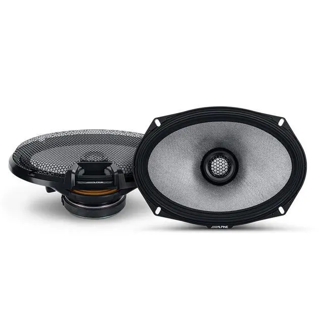 Alt view image 3 of 4 - Alpine R2-S69 High-Resolution 6x9 Coaxial with RKFR69 3-piece Foam Ring Speaker Enhancement