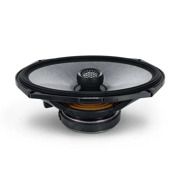 Alt view image 3 of 4 - Alpine 6x9" R2 High-Resolution Speaker Bundle - A Pair of R2-S69C 2-Way Component Speakers & a Pair of R2-S69 6x9 Coaxial Speakers