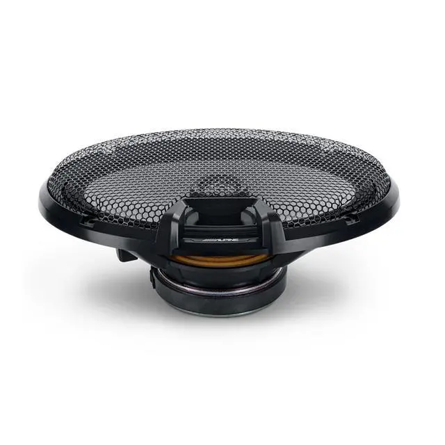 Alt view image 4 of 4 - Alpine 6x9" R2 High-Resolution Speaker Bundle - A Pair of R2-S69C 2-Way Component Speakers & a Pair of R2-S69 6x9 Coaxial Speakers