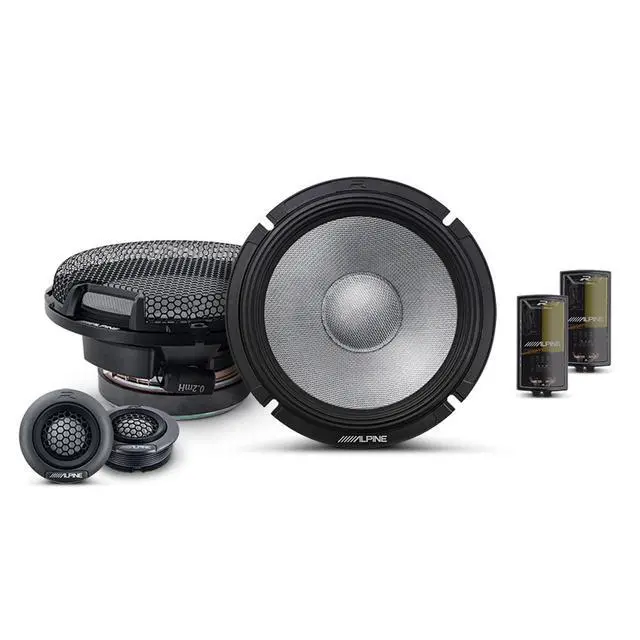 Alt view image 2 of 4 - Alpine R2-S65C 6.5" R-Series Component Speakers Front 6.5" Speaker Pods with Tweeter Adaptors Compatible with Jeep JL (2018-2023) & JT (2020-2023)
