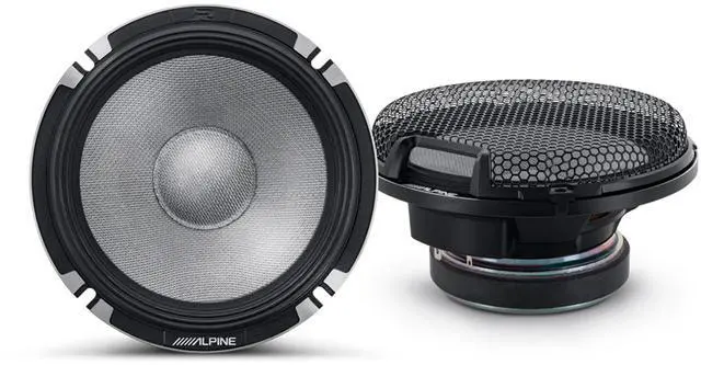 Alt view image 4 of 4 - Alpine R2-S652 High-Resolution 2-Way Speaker Set / Pro Series with RKFR65 3-piece Foam Fast Ring Speaker Enhancement