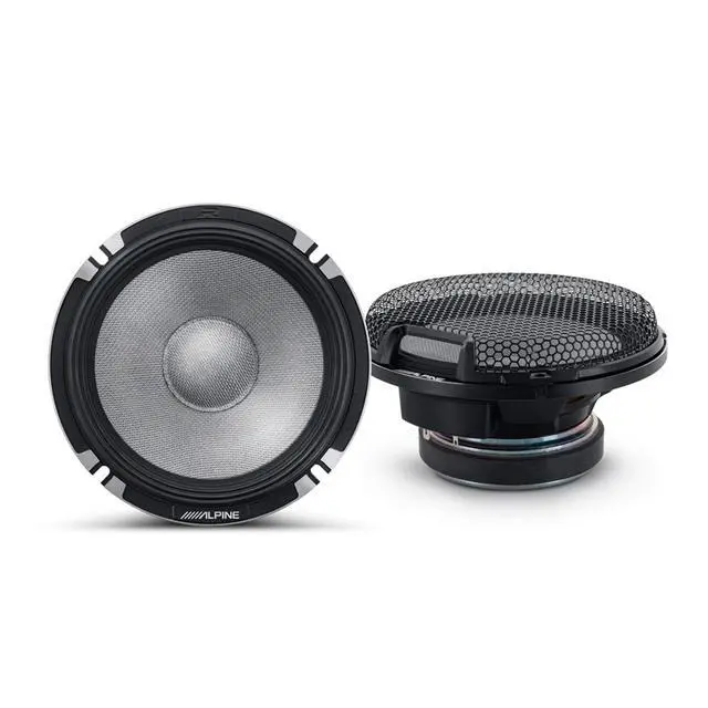 Alt view image 4 of 4 - Alpine R2-S653 High-Resolution 3-Way Speaker Set / Pro Series with RKFR65 3-piece Foam Fast Ring Speaker Enhancement