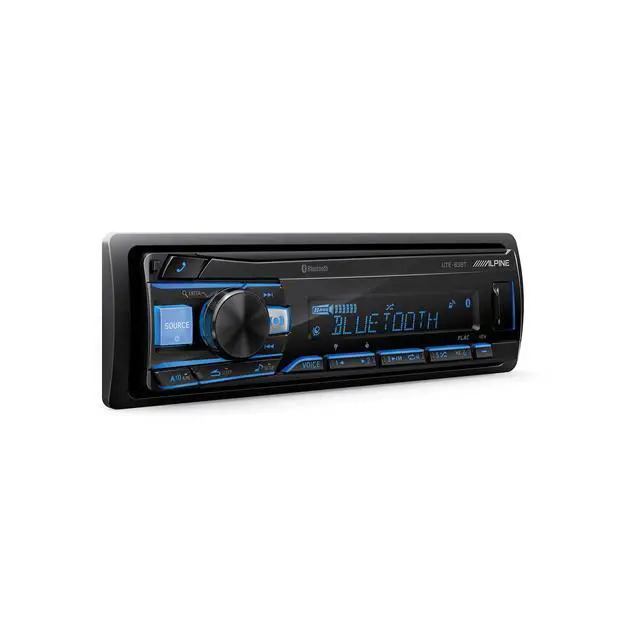 Alt view image 3 of 4 - Alpine UTE-63BT Single Din Source Unit w/ DB522 5.25" & DB652 6.5" Speaker Bundle