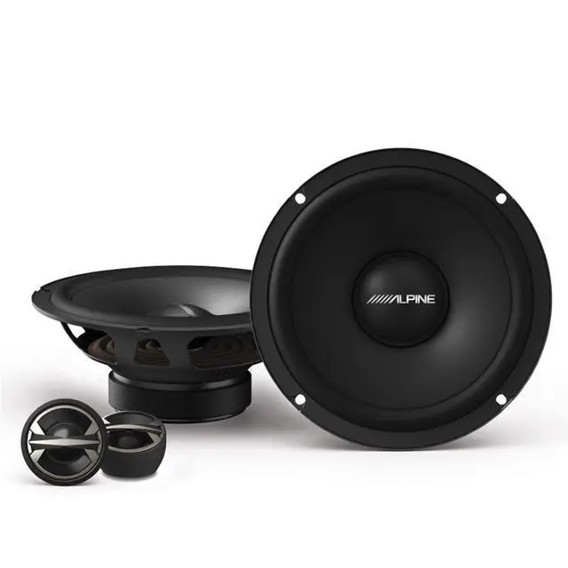 Alt view image 2 of 4 - Alpine EL-E65C-G 6.5" Component Speaker Set & DM-65-G 6.5" Speaker Set