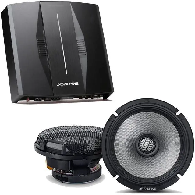 Main image of Alpine PXE-C80-88 OPTIM8 8-Channel Hi-Res Digital Sound Processor Amplifier w/ R2-S65 Bundle
