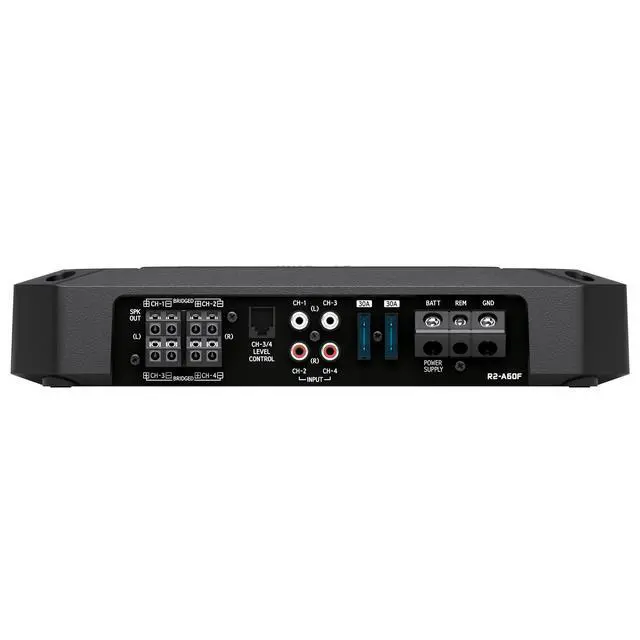 Alt view image 4 of 4 - Alpine iLX-407 Shallow Chassis 7-Inch Receiver w/ R2-A60F 4 channel Amp &. (2) pairs of R2-S69 6x9"