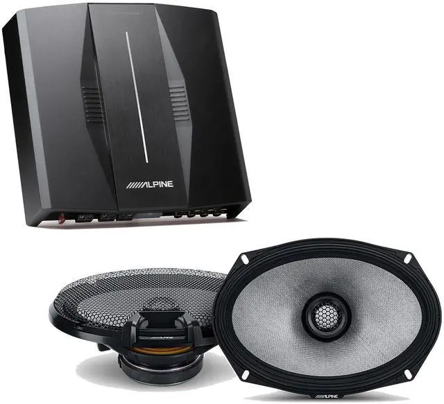 Main image of Alpine PXE-C80-88 OPTIM8 8-Channel Hi-Res Digital Sound Processor Amplifier w/ R2-S69 Bundle