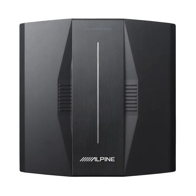 Alt view image 3 of 4 - Alpine PXE-C80-88 OPTIM8 8-Channel Hi-Res Digital Sound Processor Amplifier w/ SS-SB10 Subwoofer, R2-S65 Bundle