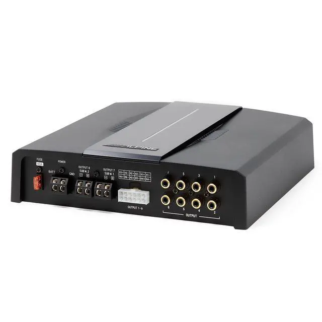 Alt view image 4 of 4 - Alpine PXE-C80-88 OPTIM8 8-Channel Hi-Res Digital Sound Processor Amplifier w/ (2) SS-SB12 Subwoofer, R2-S653 & R2-S65 Bundle