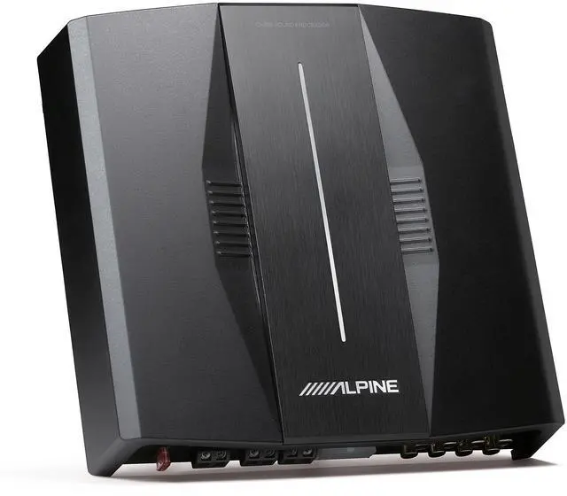 Alt view image 2 of 4 - Alpine PXE-C80-88 OPTIM8 8-Channel Hi-Res Digital Sound Processor Amplifier w/ SS-SB10 Subwoofer, R2-S65C & R2-S65 Bundle