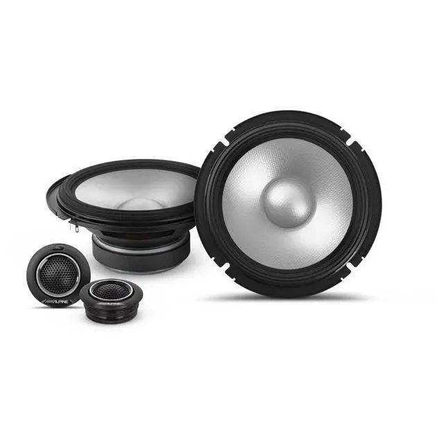 Alt view image 2 of 4 - Alpine S2-S65C 6.5" S-Series Component Speakers Bundle with Front 6.5" Speaker PodsTweeter Adaptors and Pods Compatible with Jeep JL (2018-2023) & JT (2020-2023)