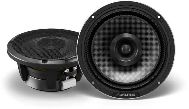 Alt view image 4 of 4 - Alpine HDZ-65 6.5" Status Coaxial Speakers and Front 6.5" Speaker Pods with Tweeter Adaptors Compatible with Jeep JL (2018-2023) & JT (2020-2023)