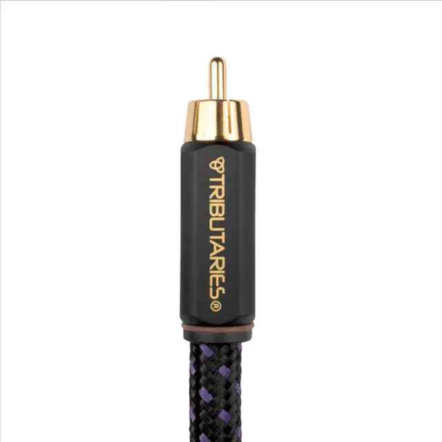 Alt view image 2 of 2 - Tributaries 6S-030D Series 6 3-Meter Subwoofer Cable