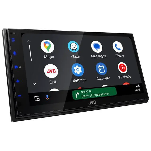 Alt view image 4 of 4 - JVC KW-M590BT CarPlay Stereo + RM-RK259 Wireless Remote