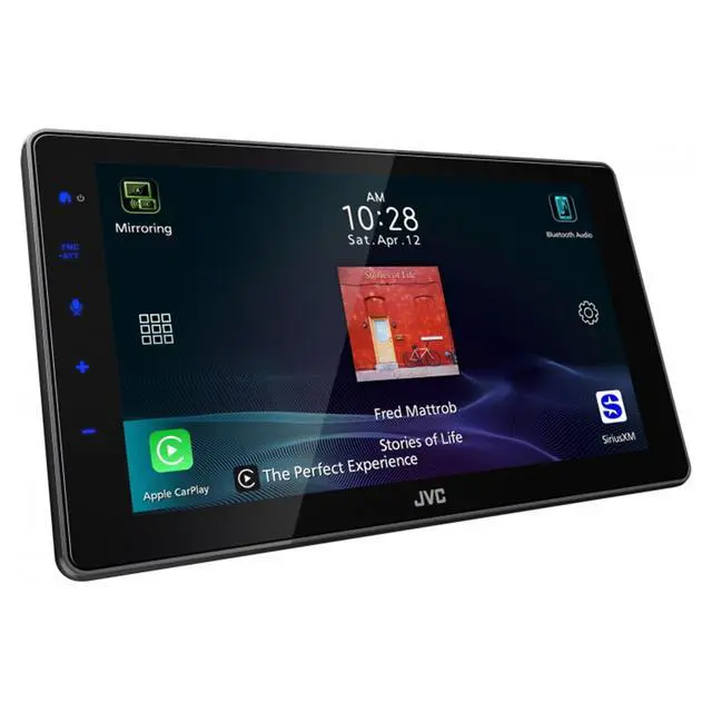 Alt view image 3 of 4 - JVC KW-Z900W 9in CarPlay Stereo + KS-U60 HDMI Extension Cable